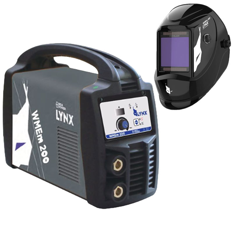 REM Power - Aparat za zavarivanje inverter WMEm 200 Profi Lynx + senzorska maska